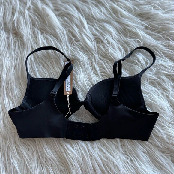 Skims Ultimate Push up Plunge Bra Onyx Size 32A - Picture 5 of 7